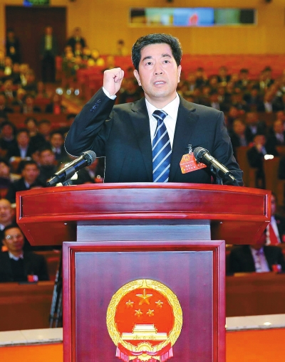 谢伏瞻当选省人大常委会主任陈润儿当选省人民政府省长