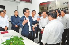 郭庚茂漯河调研强调:确保经济平稳发展和社会大局稳定