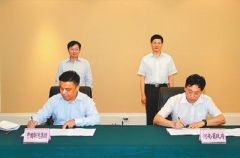谢伏瞻会见中国联通集团总经理陆益民