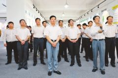 谢伏瞻陈润儿等省领导调研郑州航空港经济综合实验区