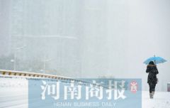 “小雪”给郑州送来暴雪 积雪深度超20厘米
