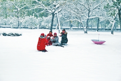 洛阳一场暴雪路面成了停车场 公交改线高速封闭