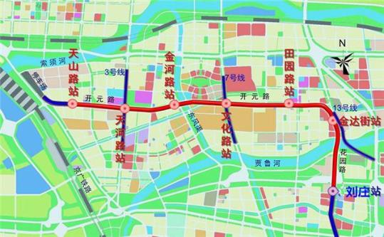 郑州地铁2号线二期本月底开工！设6座车站