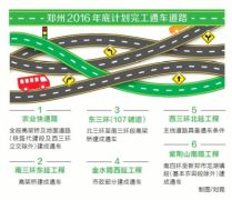 郑州将跨入立体交通快时代 15分钟上高架30分钟上高速