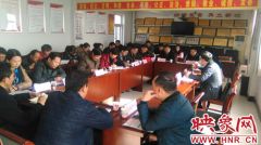 驿城区区长毕启民深入雪松街道召开创文工作推进会