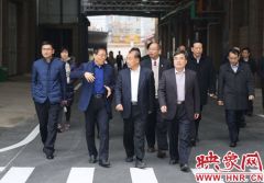 张立勇深入驿城区企业调研