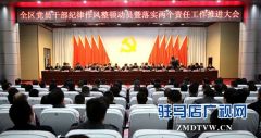 驿城区召开党员干部纪律作风整顿动员会