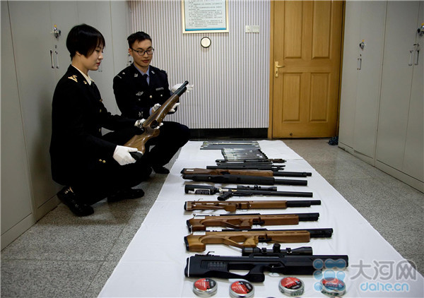 郑州海关侦办6起走私武器弹药案 收缴6500余发铅弹