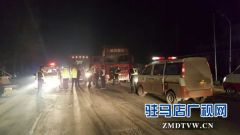 上蔡县交通局执法所连续开展治超夜查行动不“断档”