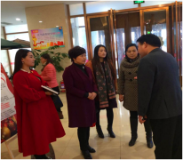 驻马店市妇联副主席张宏一行到大华城参观