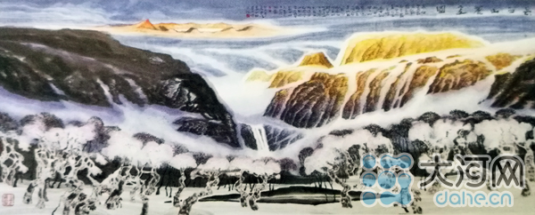 巅峰之梦——周尊城极地山水画展将于1月6日在郑州展出