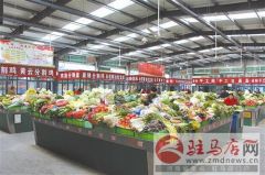 市天龙市场升级改造钢结构的大棚