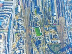 郑北大桥主塔第一根桩基开钻 该桥将成地标性建筑