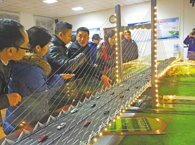 郑北大桥主塔第一根桩基开钻 该桥将成地标性建筑