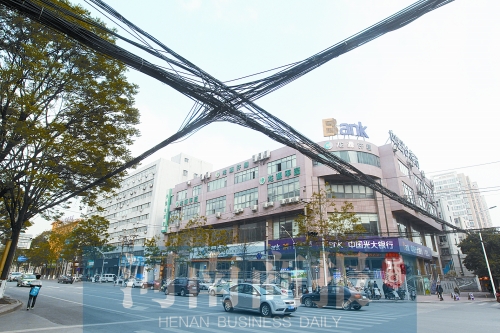 今年郑州将改造220公里长的悬空电线 明年年底入地