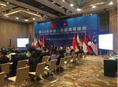 第23次中国-东盟高官磋商举行