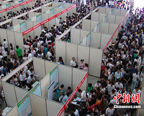 应届毕业生就业调查:平均月薪4014元 三成去一线城市