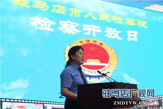 市检察院党组成员、副检察长林虹做工作通报.JPG
