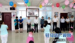 六一前夕 余学友看望市残联博爱幼儿园残疾儿童