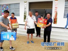 汝南县古塔街道办事处：慰问第一书记  助力精准扶贫