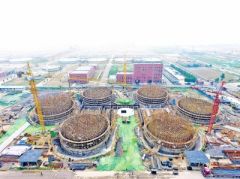 淮河流域最大污水处理厂啥样？ 一天吃掉600吨污泥