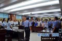 平舆县人民法院公开审理一起涉外刑事案件