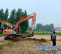 上蔡县多部门联合整治非法砂石料场