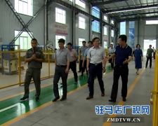 漯河召陵区考察团到西平考察城市建设管理工作