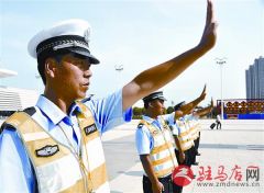 有这样一群人 被誉为驻马店辅警中的“黑牡丹”