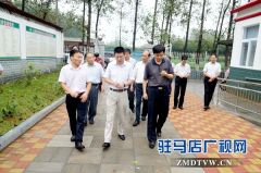 中残联领导到上蔡县调研残疾人扶贫和托养中心建设工作