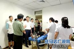  上蔡县委书记胡建辉视察征兵体检工作