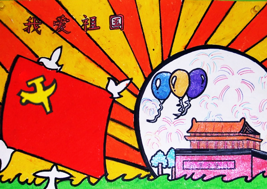 驻马店实验小学举行“童心向党”歌咏比赛