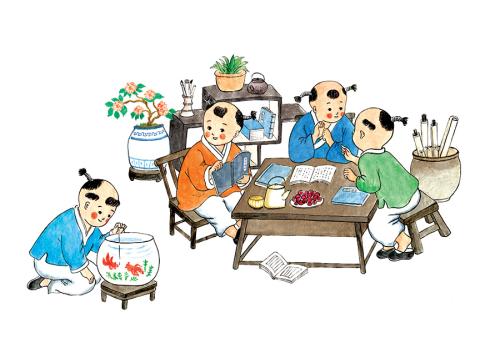 国学经典诵读走进天中实验小学