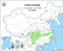 西南地区多阴雨天气 华北中南部等地有霾