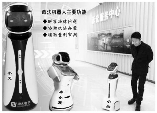 政法机关迎人工智能：机器人协助克服主观因素误差