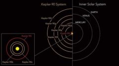 又一个太阳？NASA发现第二个有8颗行星的恒星