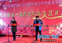 正阳县永兴镇举办脱贫攻坚庆元旦文艺汇演