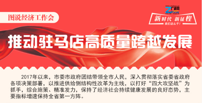 图说经济工作会:推动驻马店高质量跨越发展