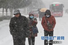 驻马店再次迎来降雪天气