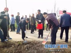 上蔡县掀起”创森”大会战热潮
