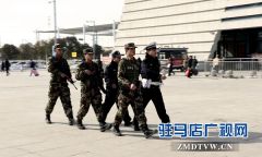 2018春运驻马店市公安局民警全力保平安