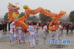 上蔡：民俗文化放异彩 万人空巷闹元宵