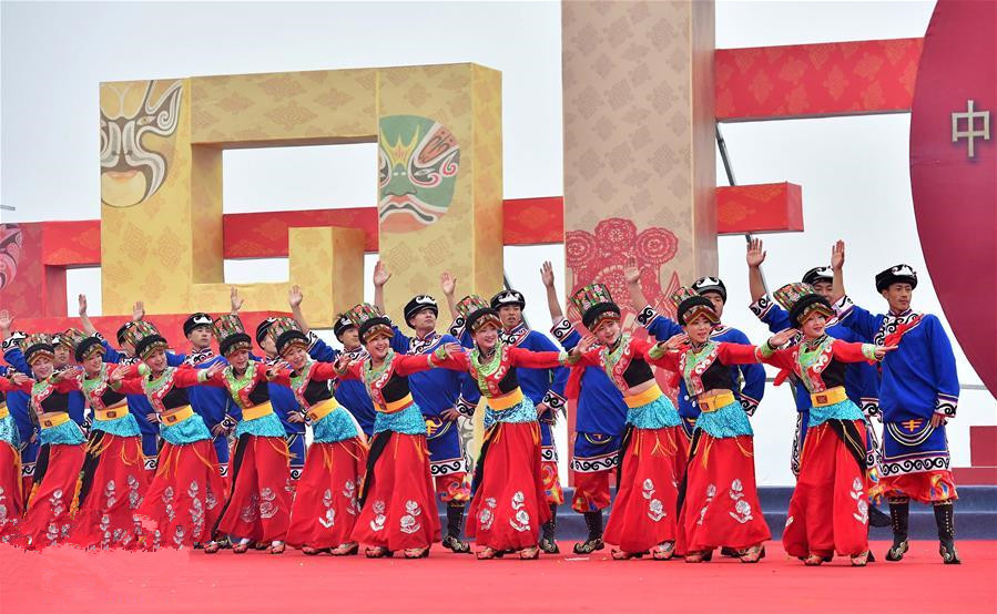 非物质文化遗产展演在淮阳举行