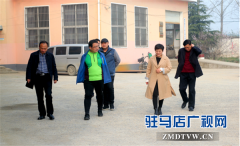 北京青年旅行社集团公司领导到平舆县中等职业学校谈校企合作