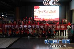 团驻马店市委组织开展《厉害了，我的国》主题党日观影活动