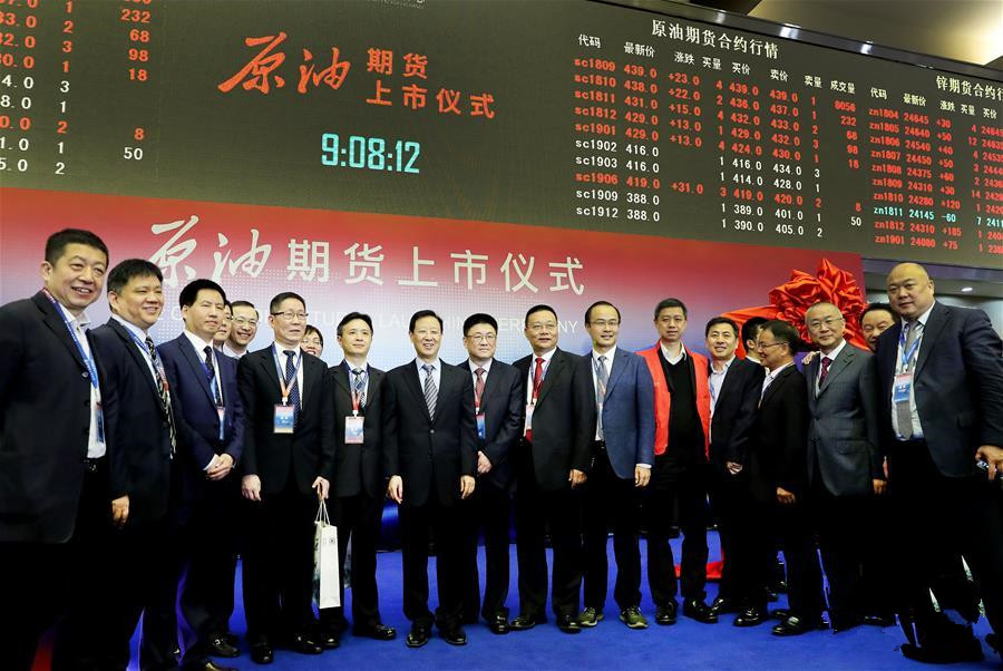 中国原油期货挂牌上市