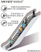 多地不再提倡扶梯“左行右立”  曾被视为文明行为