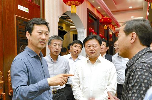 宋璇涛一行莅临驻马店考察指导经济社会发展