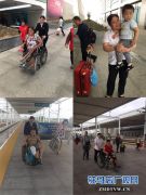 驻马店西站有位乐于助人的“凤姐”