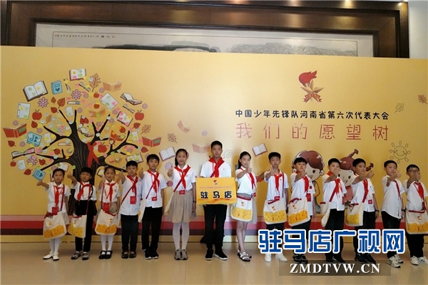 驻马店市代表团参加省第六次少代会载誉归来
